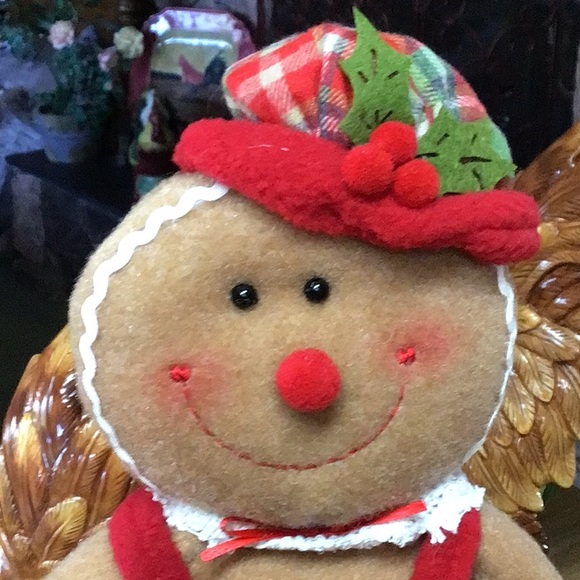 Gingerbread Girl 17”Christmas Farmhouse Cabin Holiday Decor NEW❤️❤️ - Picture 3 of 7